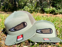 Thumbnail for Combat Waterfowl 7-Panel Turkey Feather Cap - Loden