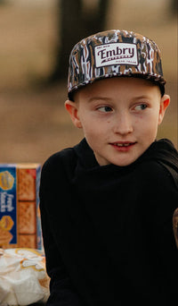 Thumbnail for Youth Embry Outdoors Cap - Ranch Camo