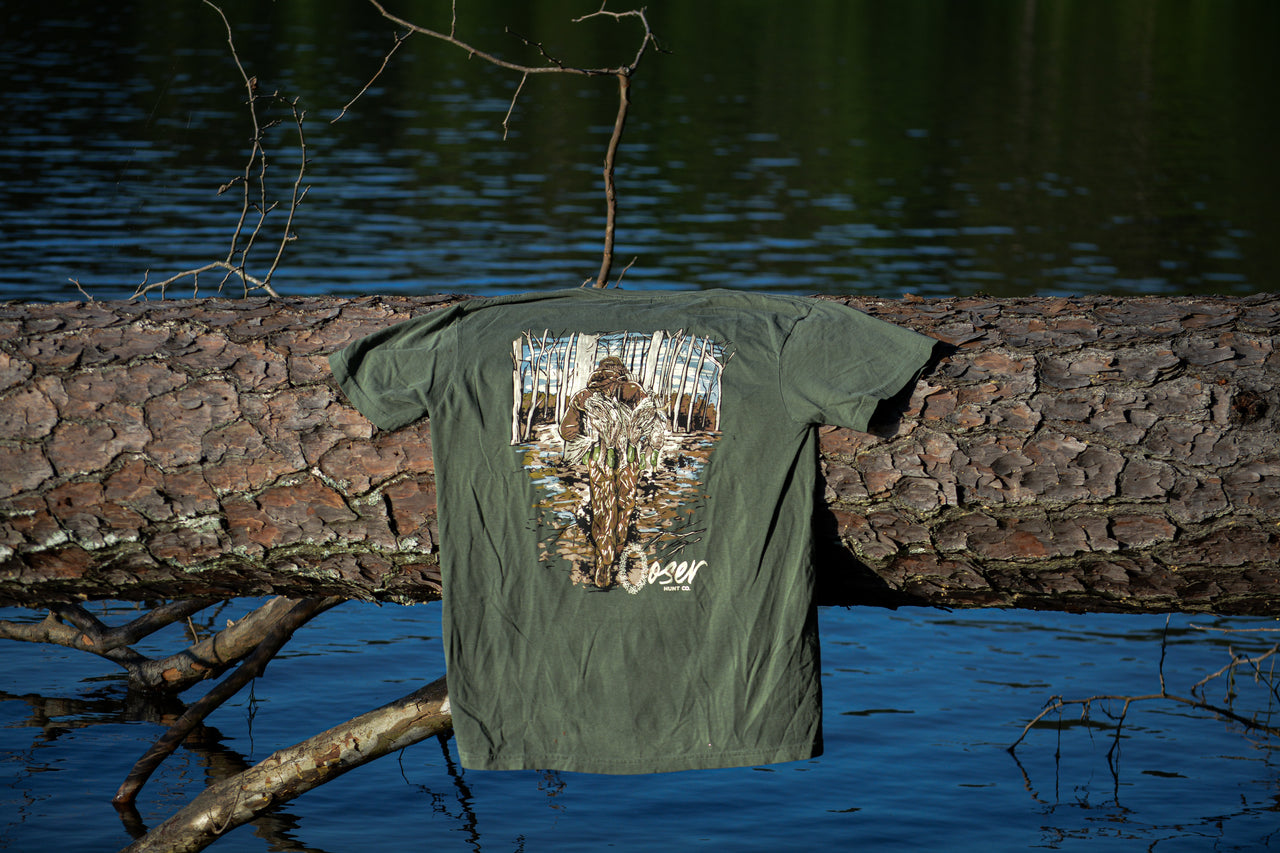 Ooser Hunt Co The Tote Full Short Sleeve T-Shirt - Green