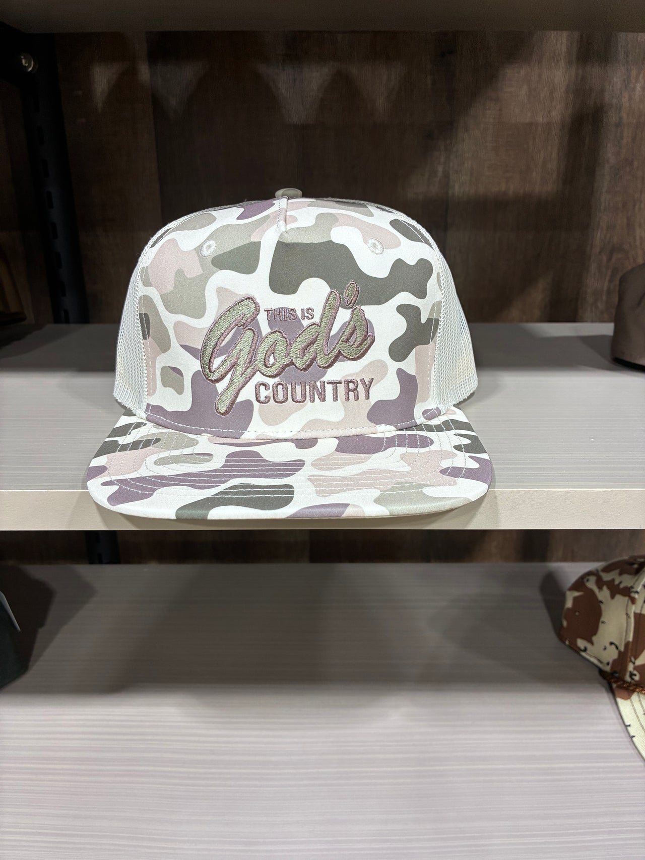 Southern Casanova God's Country Camo Cap