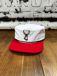 Thumbnail for Deer Outdoor White & Red Cap
