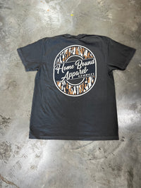 Thumbnail for Home Bound Camo Oval Short Sleeve T-Shirt - Pepper
