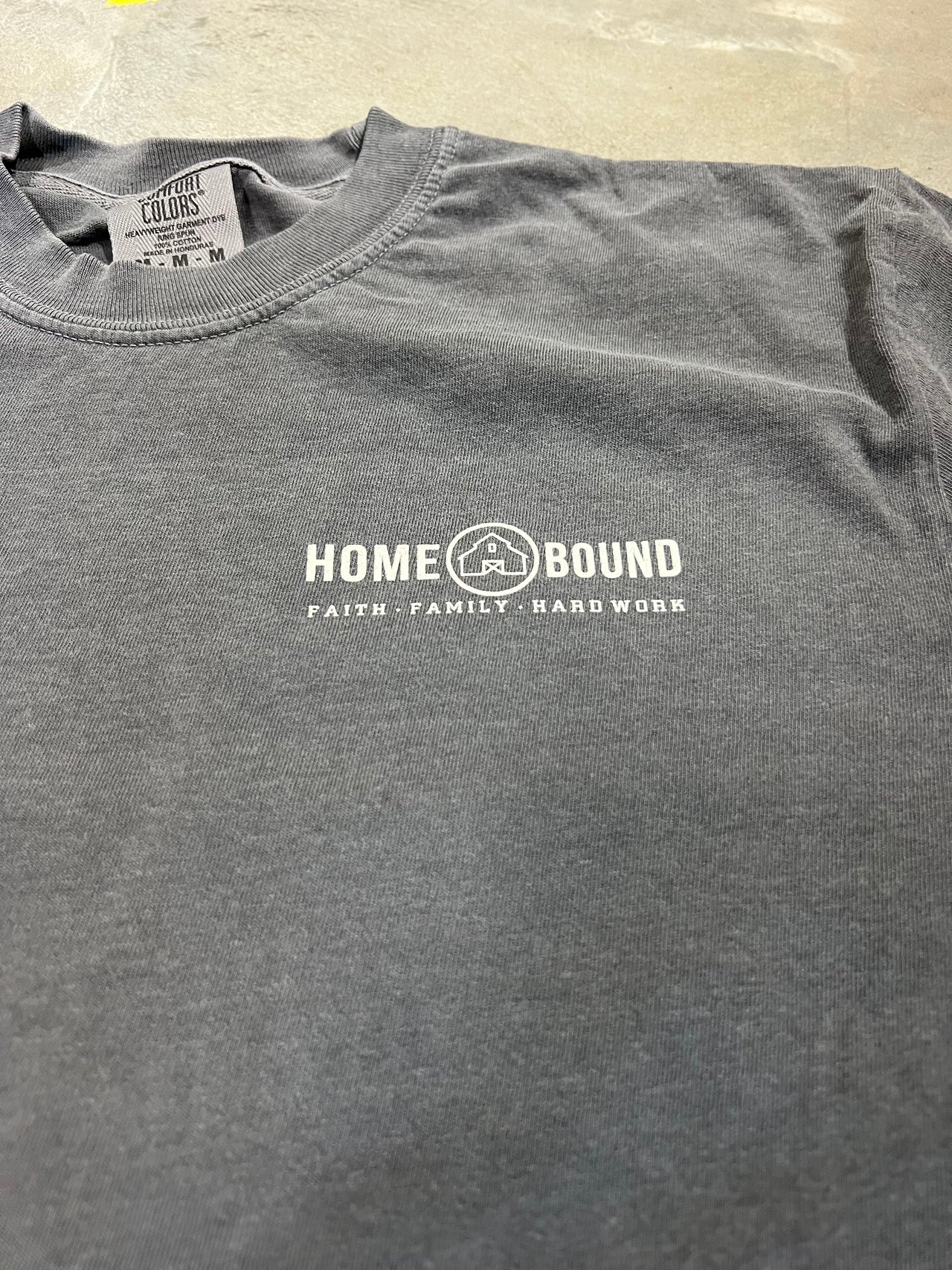 Home Bound Camo Oval Short Sleeve T-Shirt - Pepper