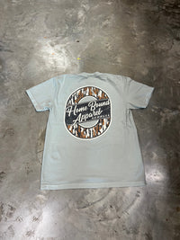 Thumbnail for Home Bound Camo Oval Short Sleeve T-Shirt - Bay