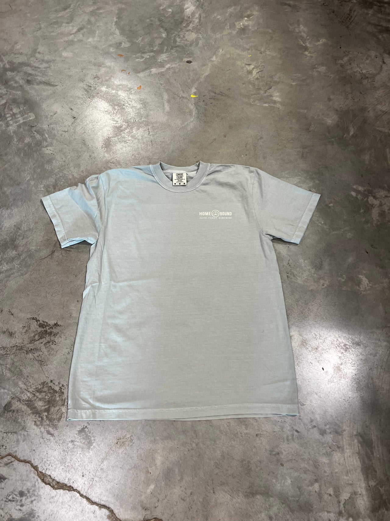 Home Bound Camo Oval Short Sleeve T-Shirt - Bay