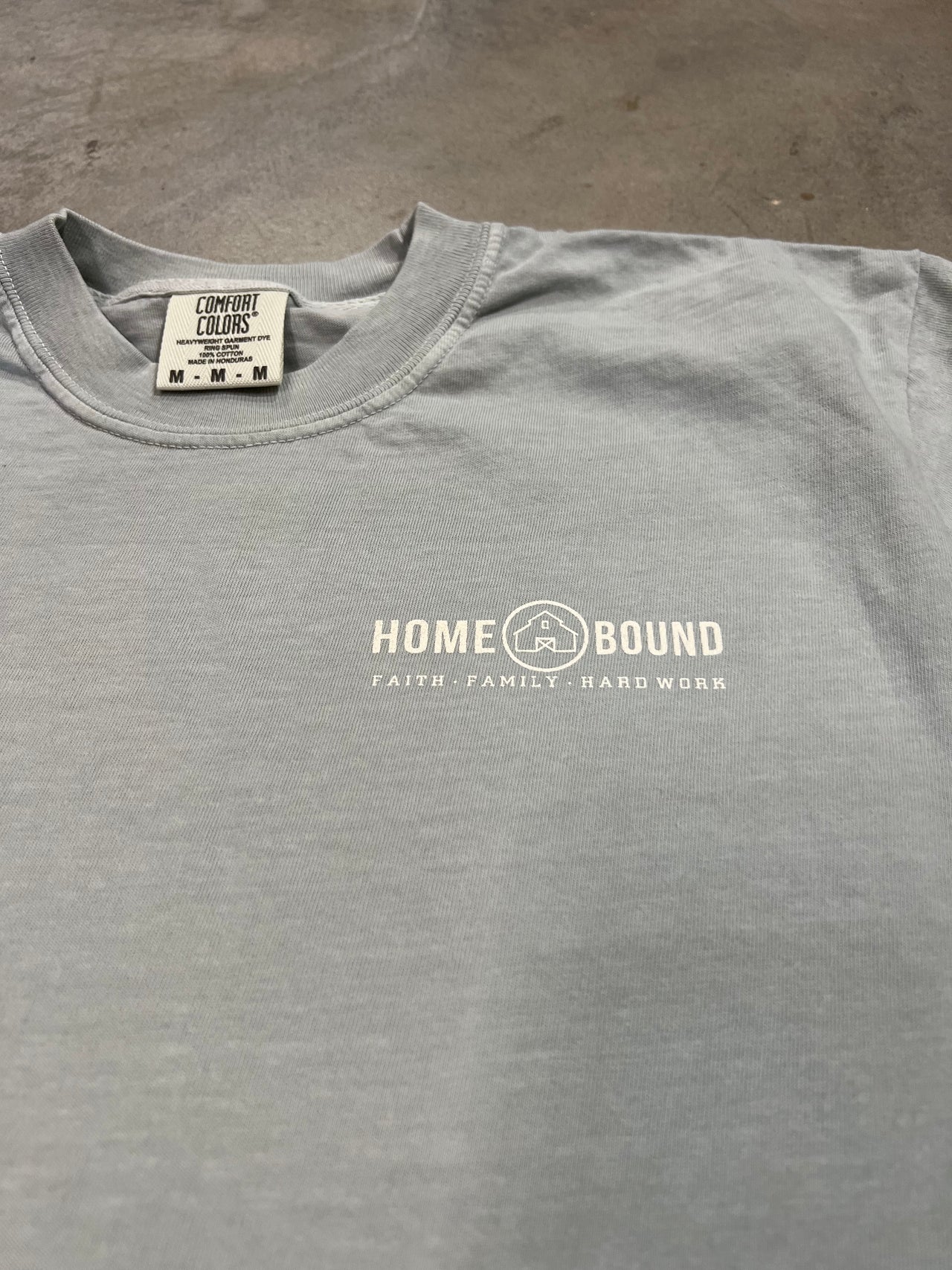 Home Bound Camo Oval Short Sleeve T-Shirt - Bay