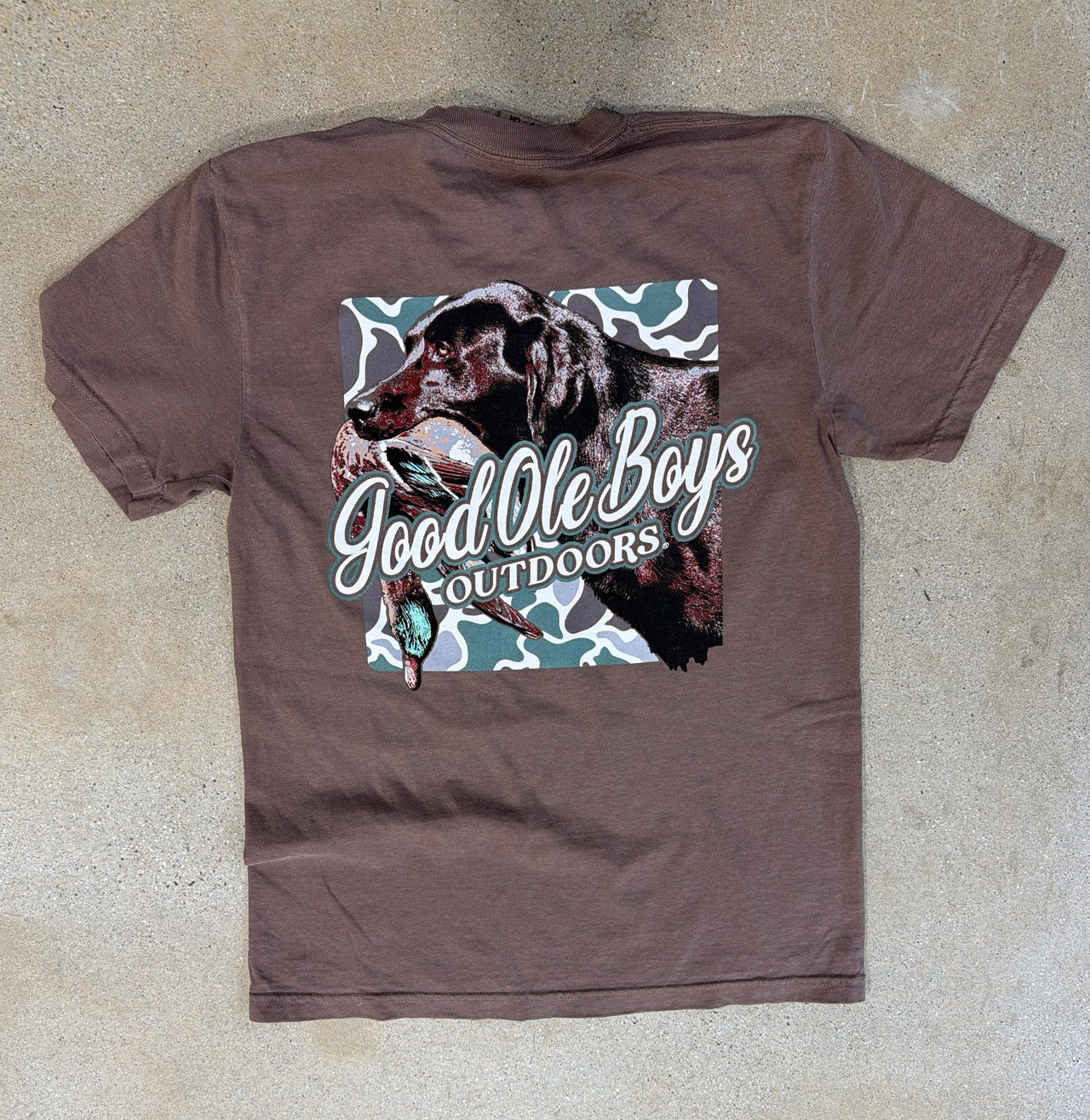 GOB Lab Mallard Profile SS Tee - Brown