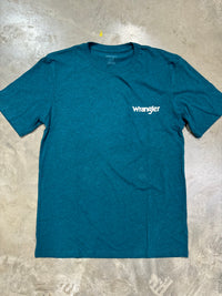 Thumbnail for Tailgating Dogs SS Tee - Heathered Teal