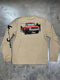 Thumbnail for Great Outdoors LS Tee - Oatmeal