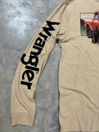 Thumbnail for Great Outdoors LS Tee - Oatmeal