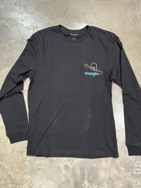 Thumbnail for Long Live Cowboys LS Tee - Black