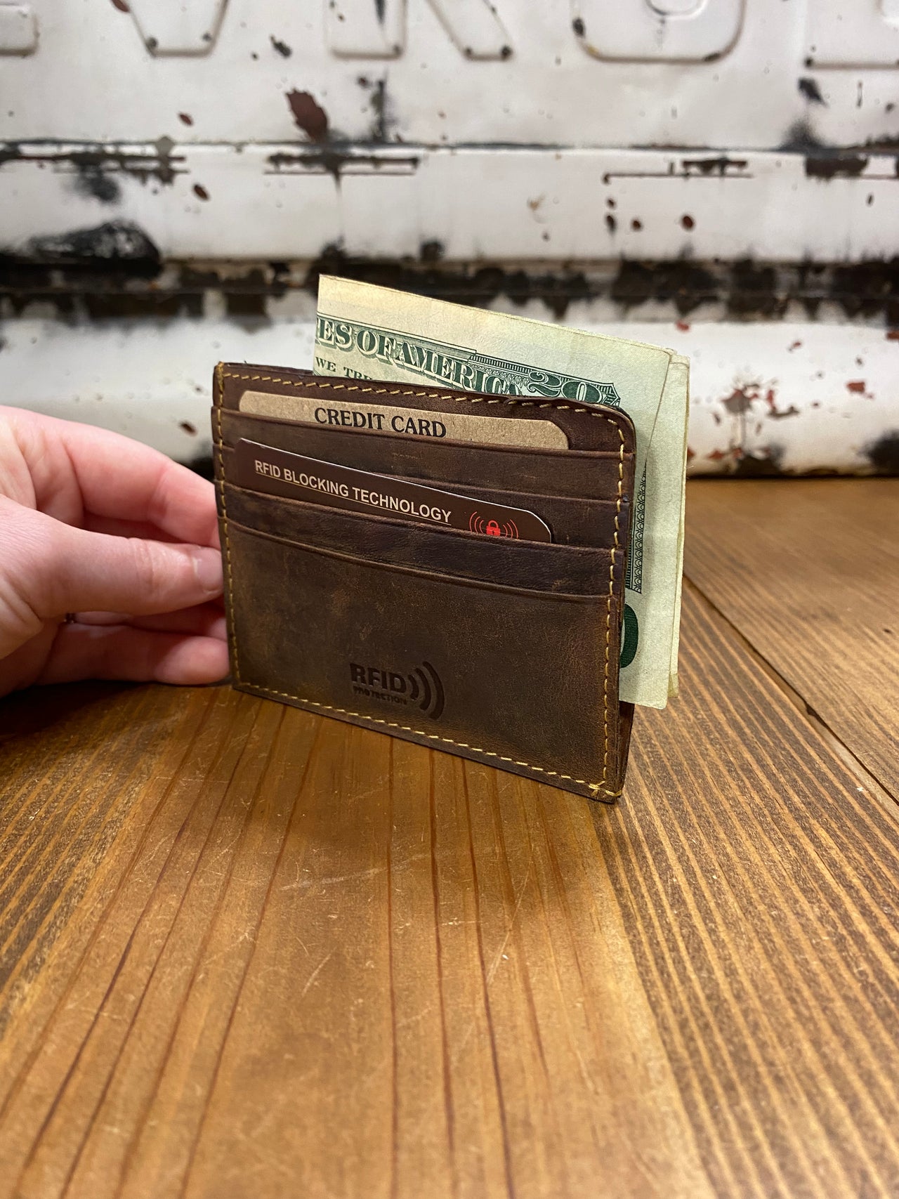 Credit Card Case Magnetic Wallet