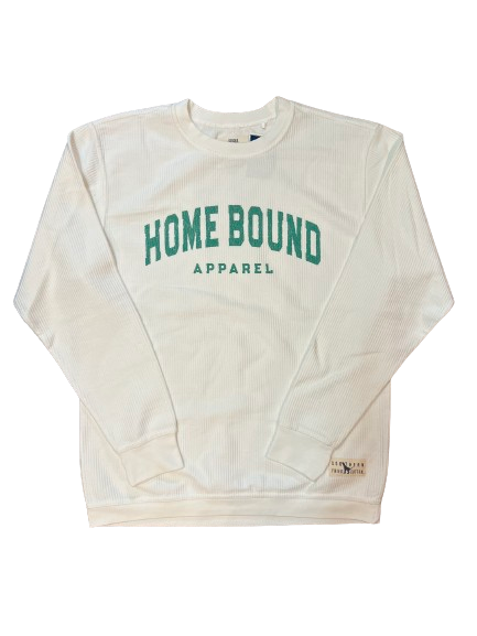 Cocooned Elegance: Original Corded Soft Sweatshirt in Coconut White - Timeless Comfort for Stylish Serenity!