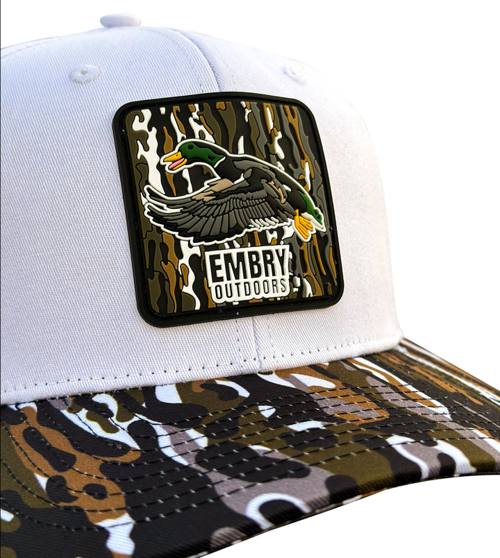 Drake Cap - White/Ranch Camo