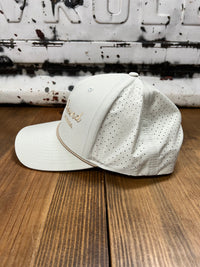 Thumbnail for Home Bound Golf Performance Rope Cap - Oak Milk with Cream Rope