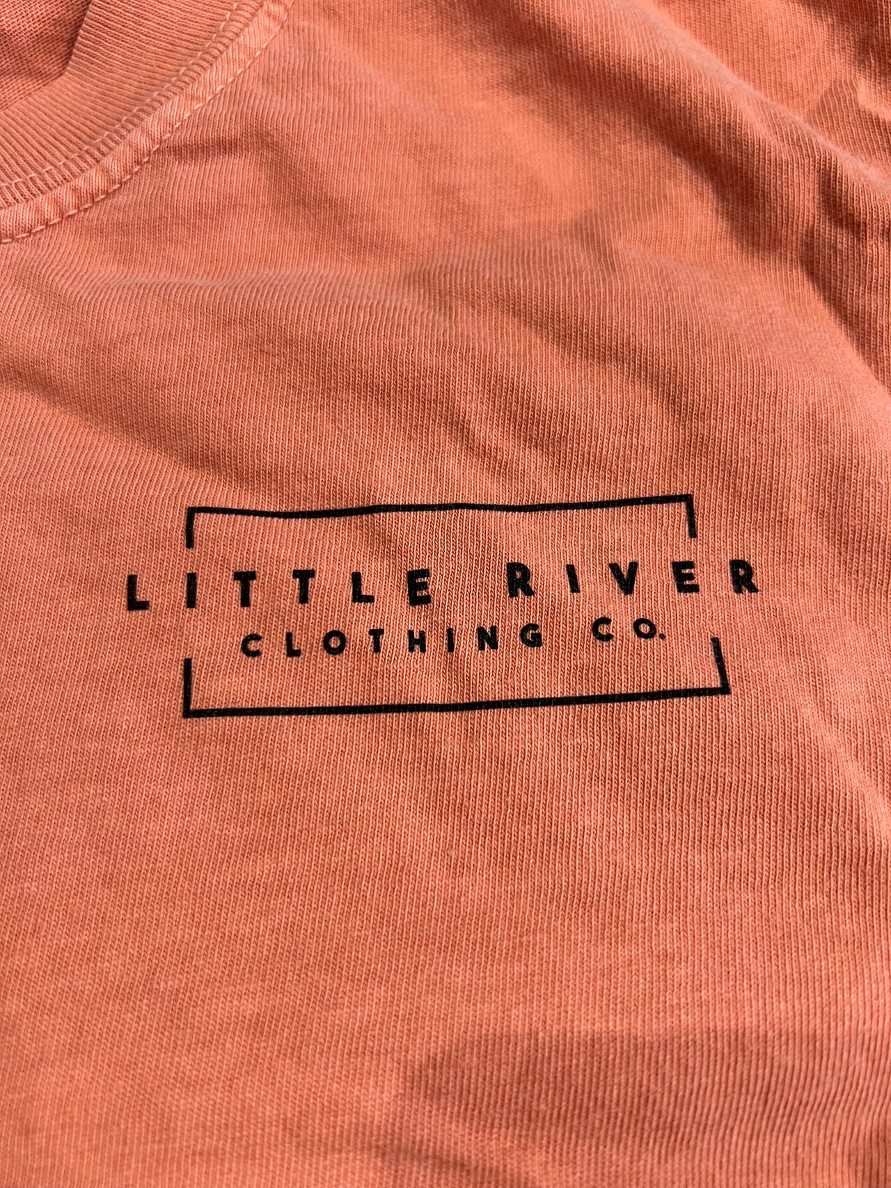 Little River Train SS Tee - Terracotta