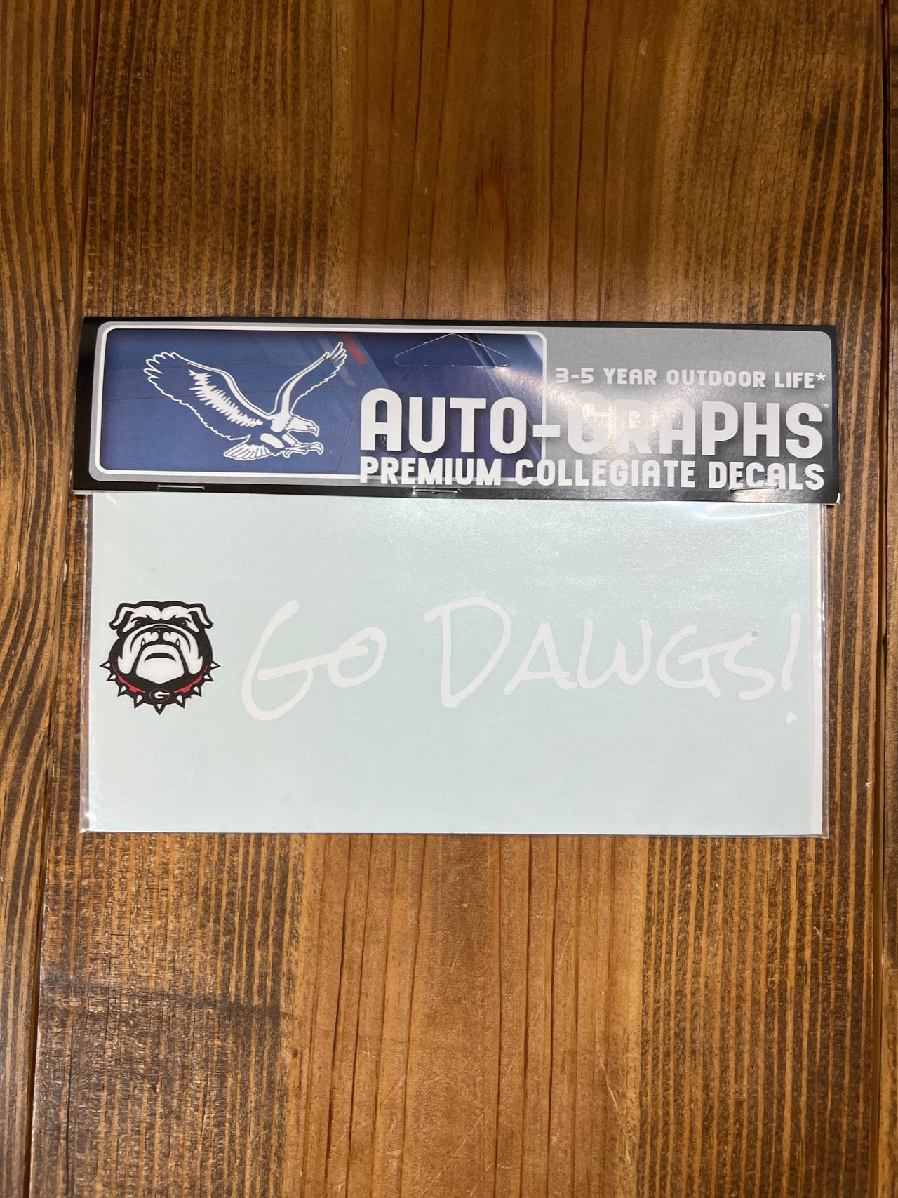 Georgia Bulldogs Go Dawgs Decal