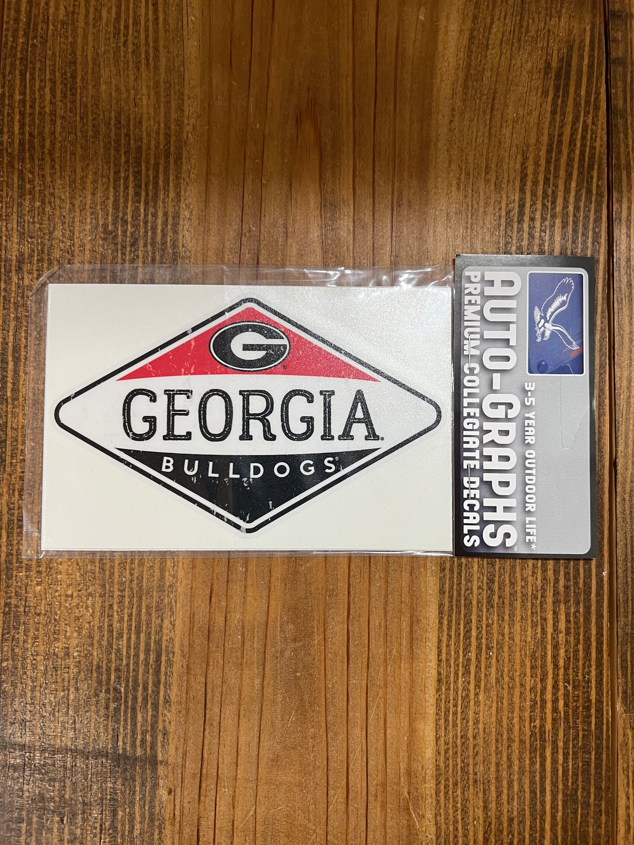 Georgia Retro Diamond Decal