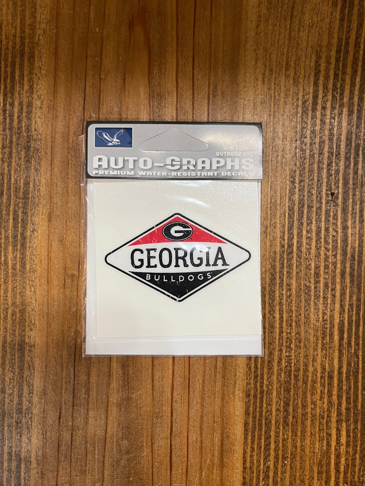 Georgia Retro Diamond Decal