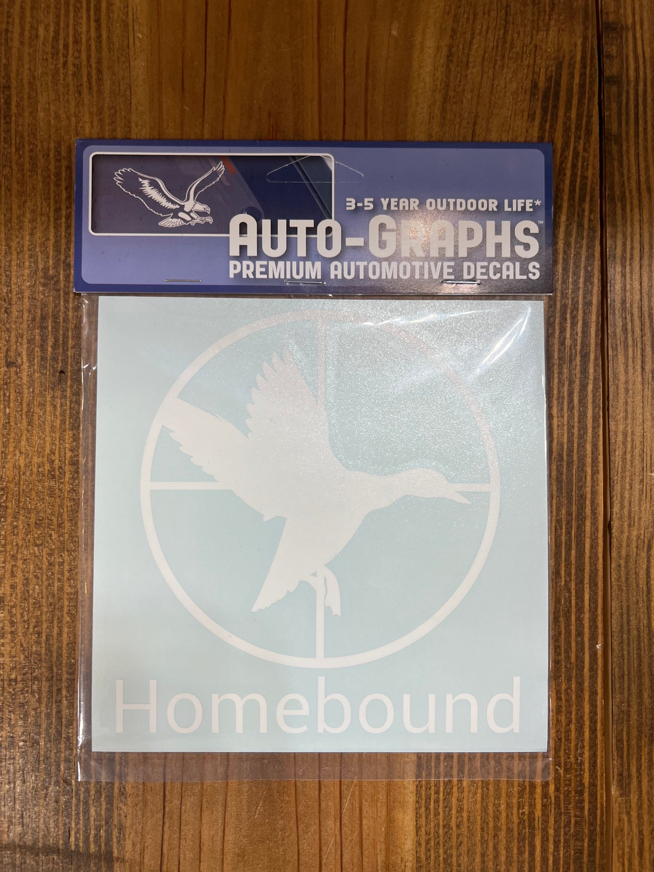 Home Bound Down Scope Duck Decal