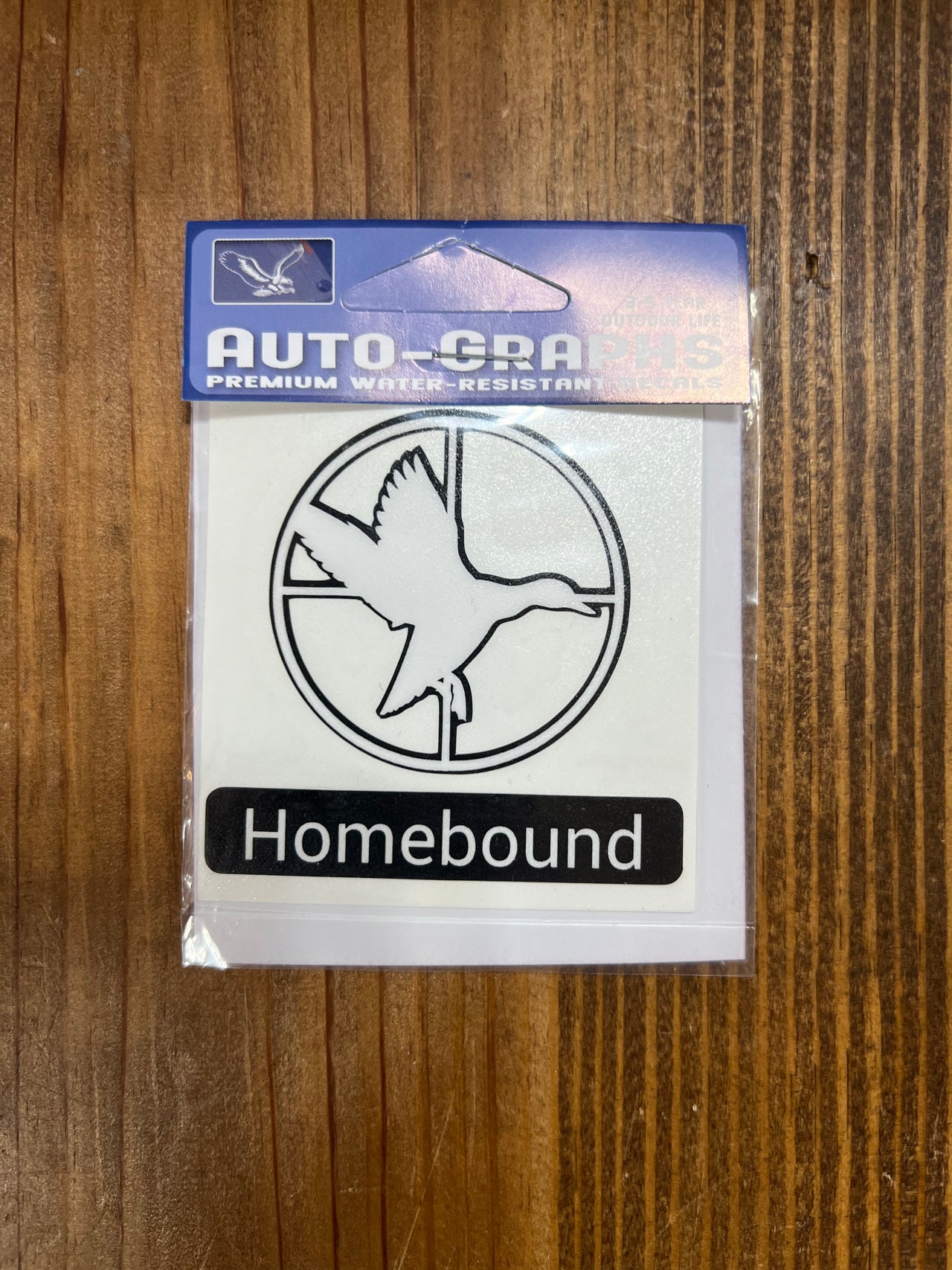 Home Bound Down Scope Duck Decal