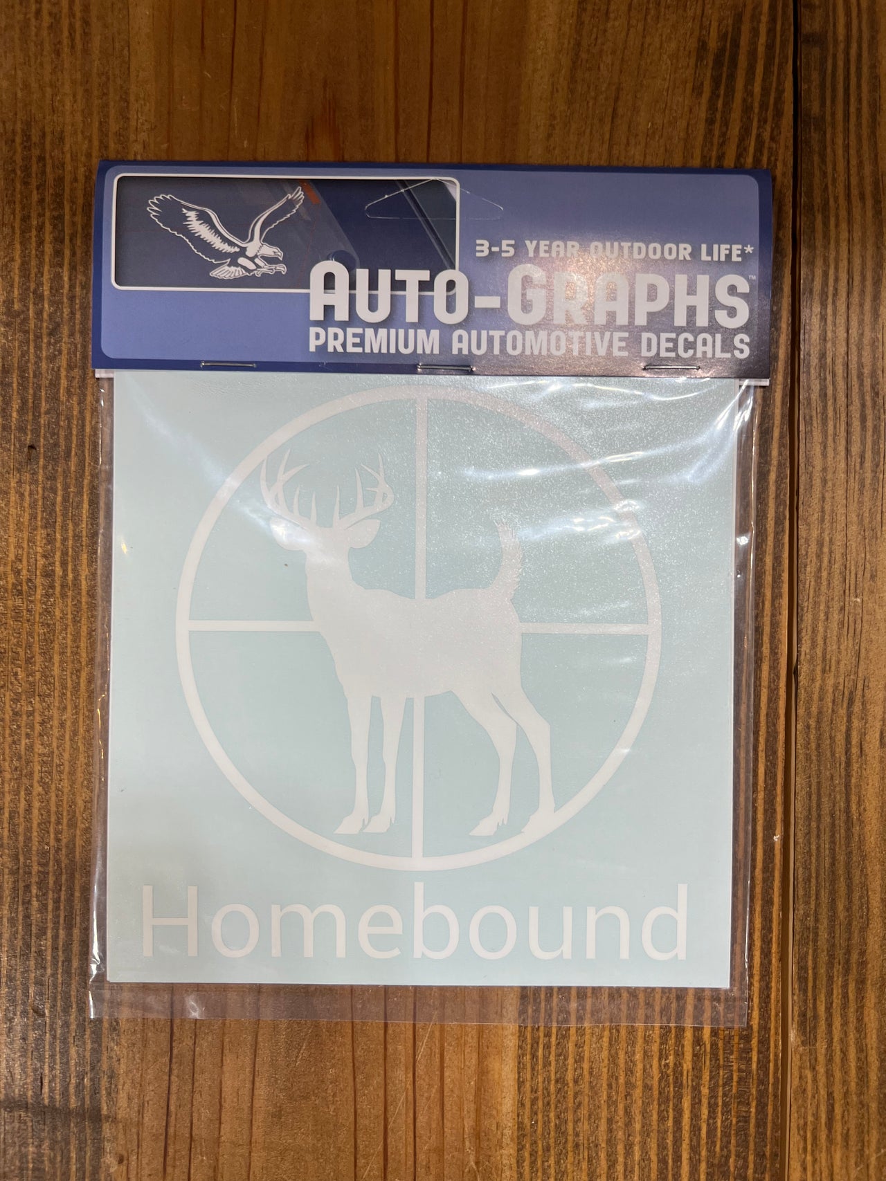 Home Bound Down Scope Deer Decal