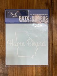 Thumbnail for Home Bound Script State Outline Decal