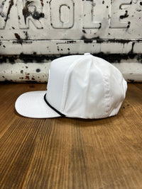 Thumbnail for Old South Golf Patch Performance Rope Hat - White