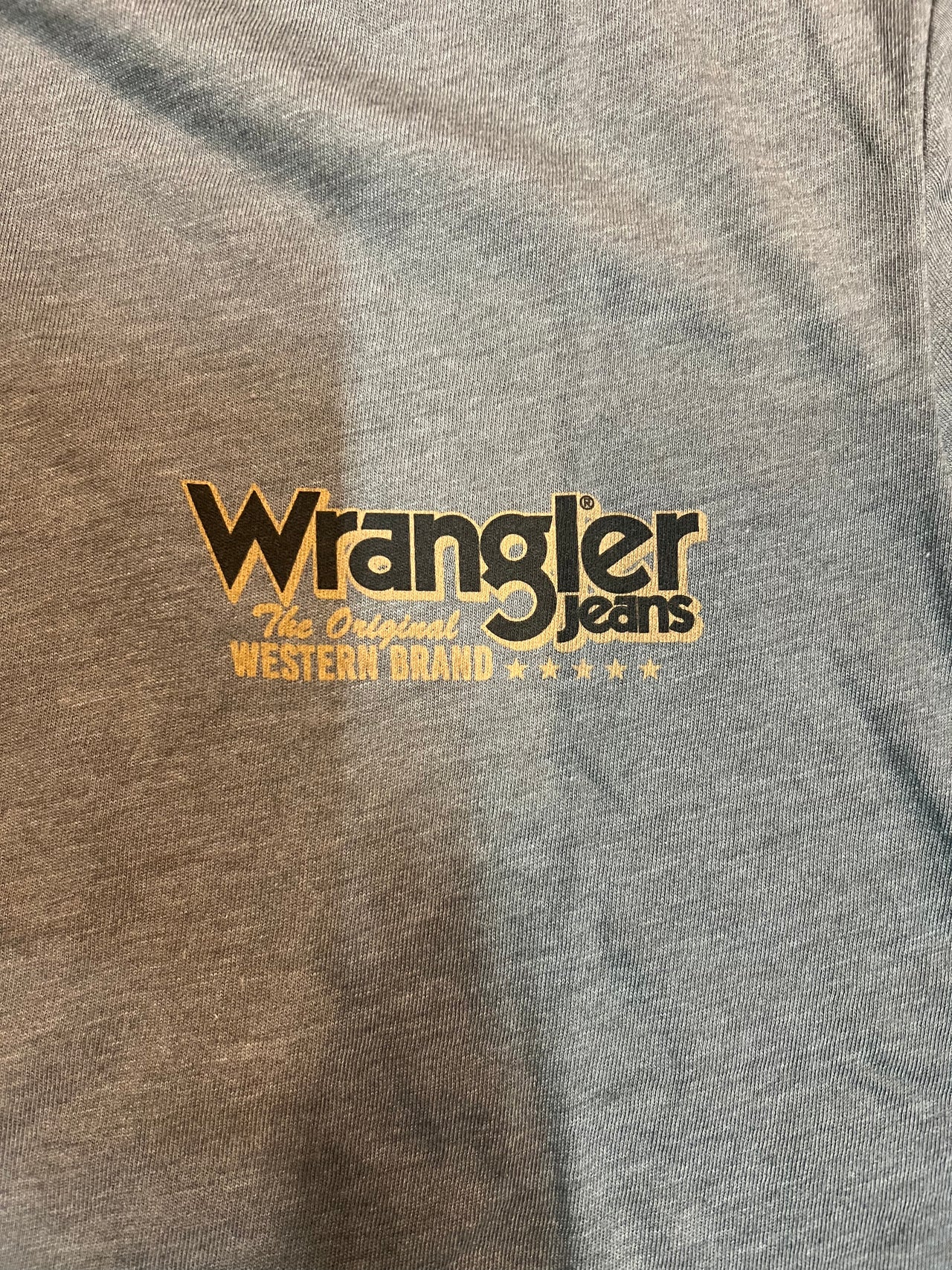 Wrangler Original Logo SS Tee - Grey