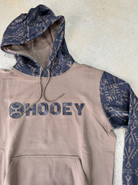 Thumbnail for Hooey Legendary Shitake Logo Hoodie - Brown/Aztec