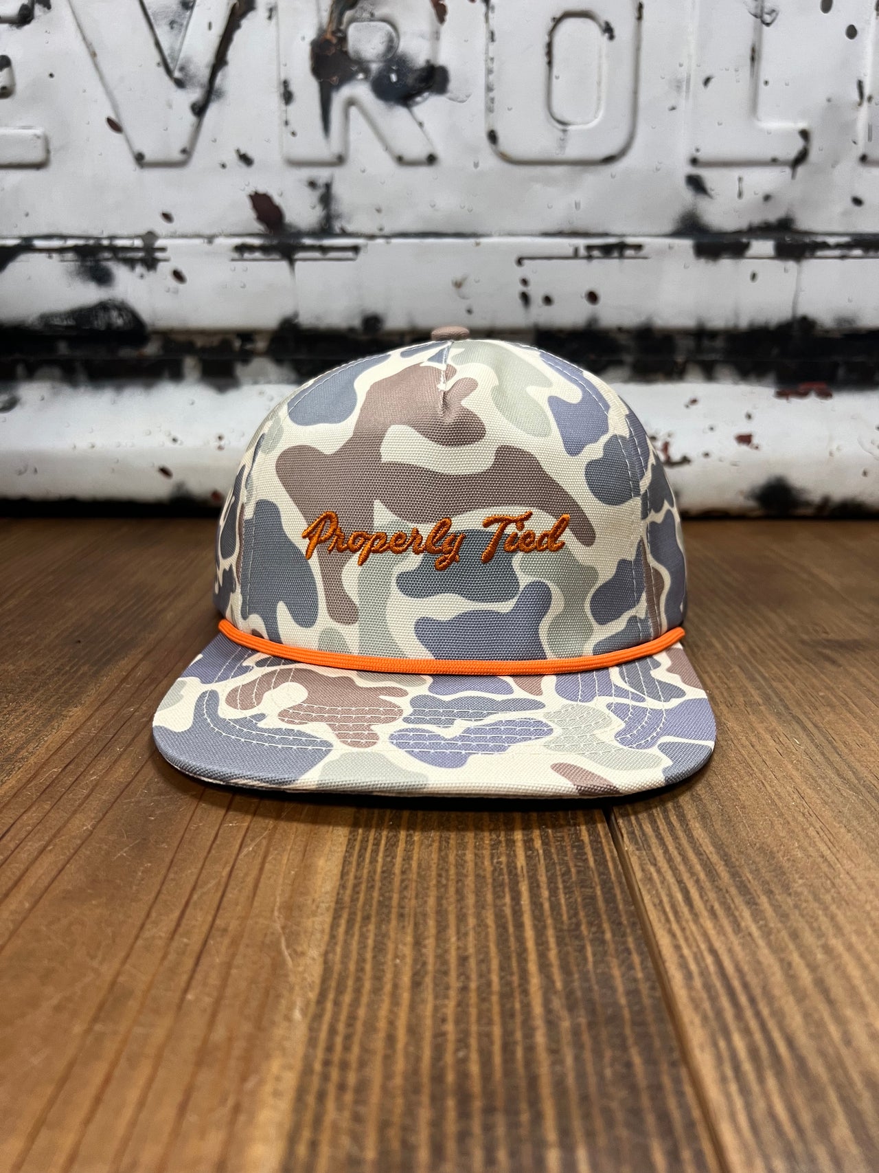 Field Camo Rope Cap