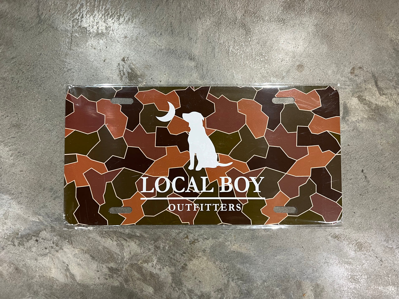 Local Boy License Plate - Lowcountry