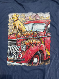 Thumbnail for Lab Truck SS Tee - Navy