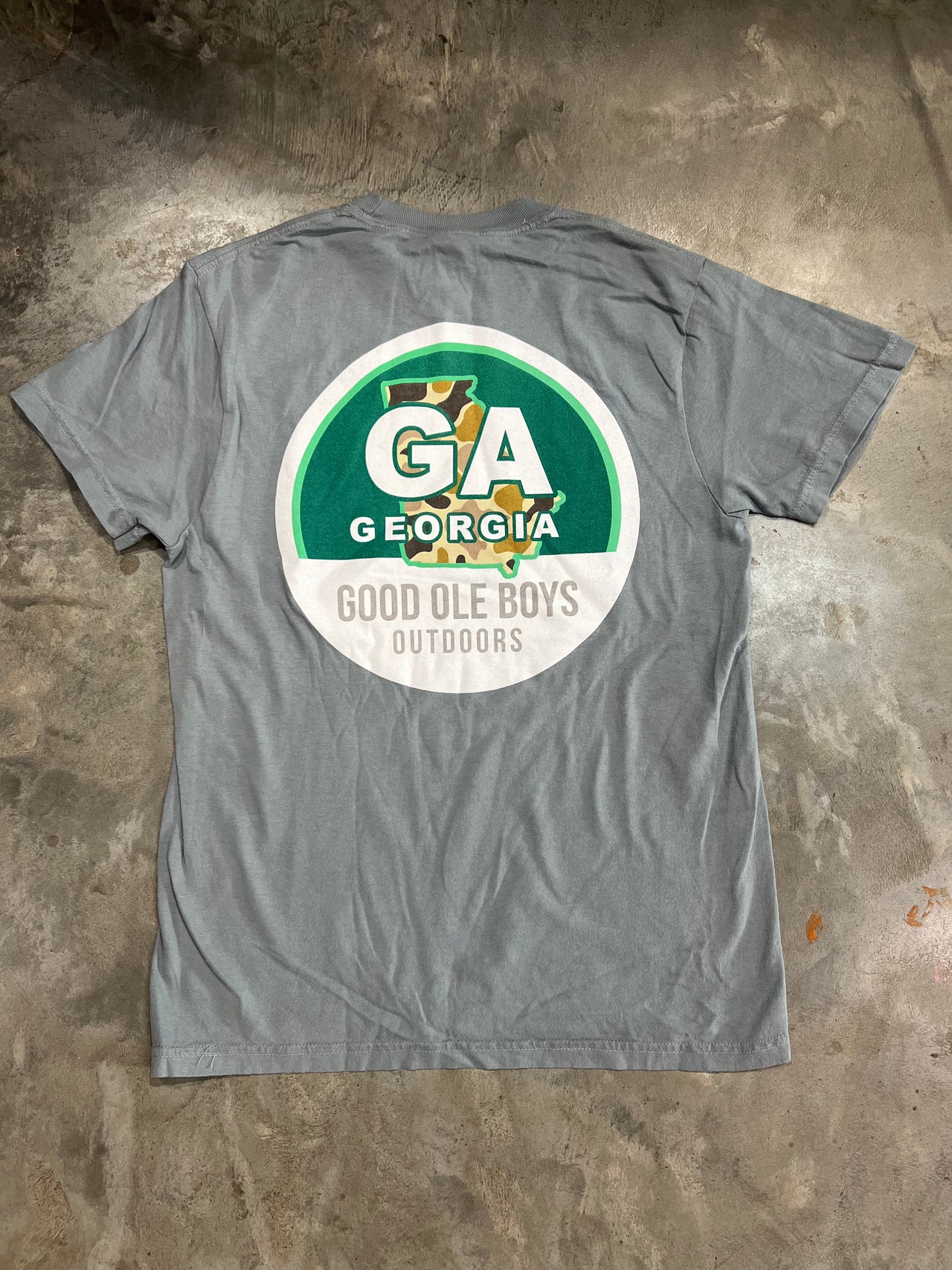 GA Buzz Camo - Grey