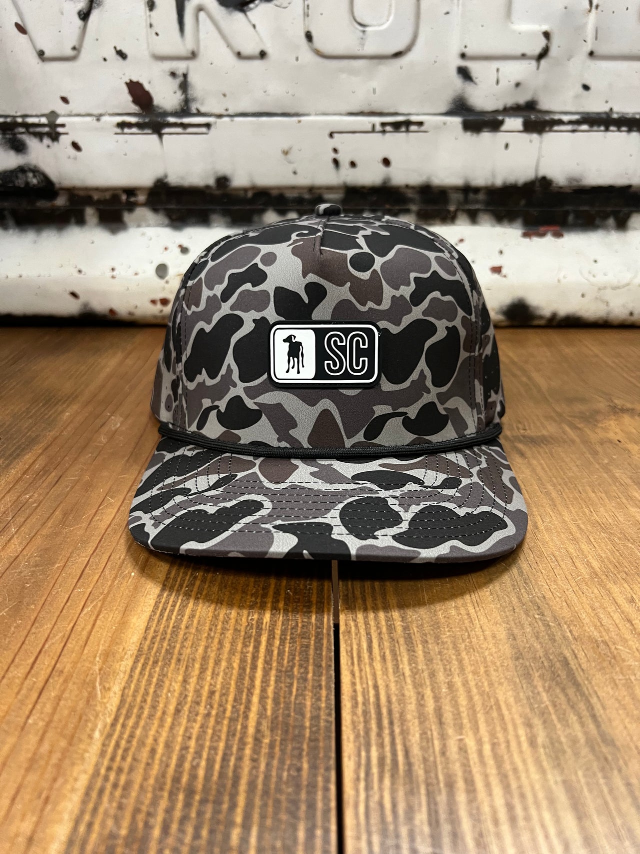 Southern Casanova Dark Camo Performance Rope Cap