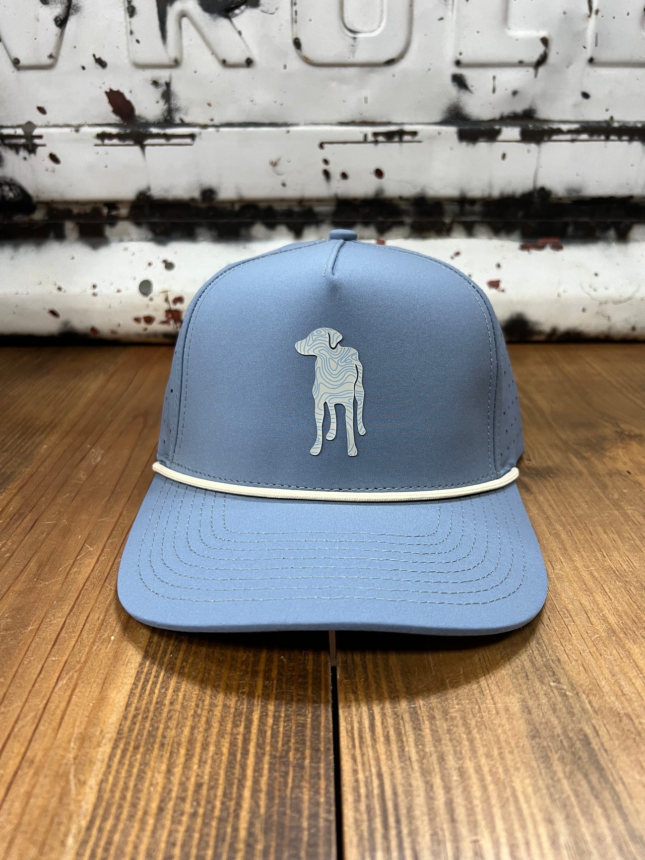 Southern Casanova Performance Golf Rope Cap - Southern Sky Blue