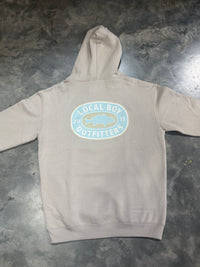 Thumbnail for Sandy Red Cotton Hoodie - Natural Stone