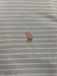 Thumbnail for Southern Casanova Bourbon Blend Performance Striped Polo - Tan