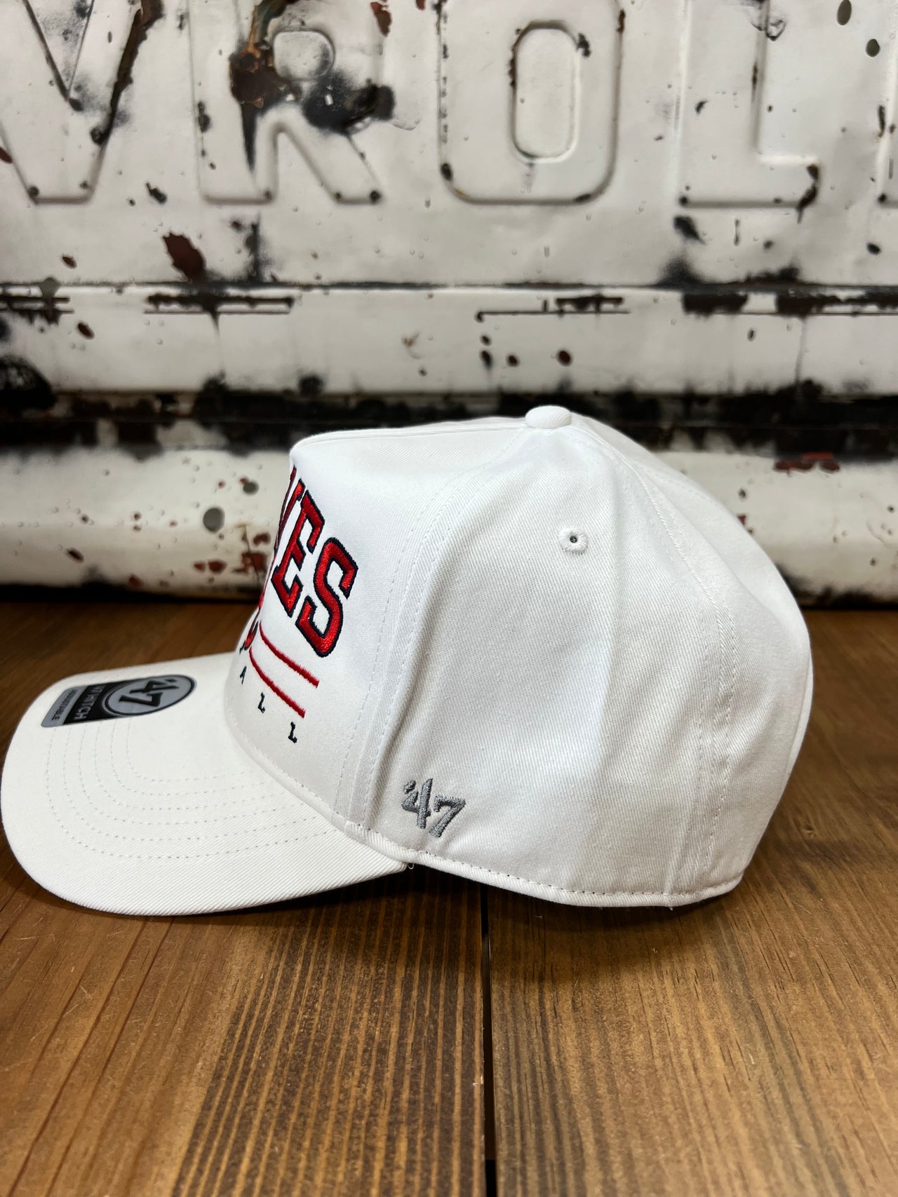 '47 Brand Atlanta Braves Script Cap - White