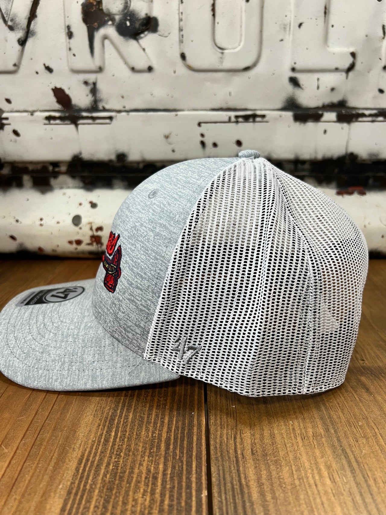 '47 Brand Atlanta Braves Chop Cap - Heather Grey