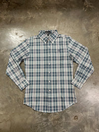 Thumbnail for Home Bound Edisto Performance Button Down - Fog Blue