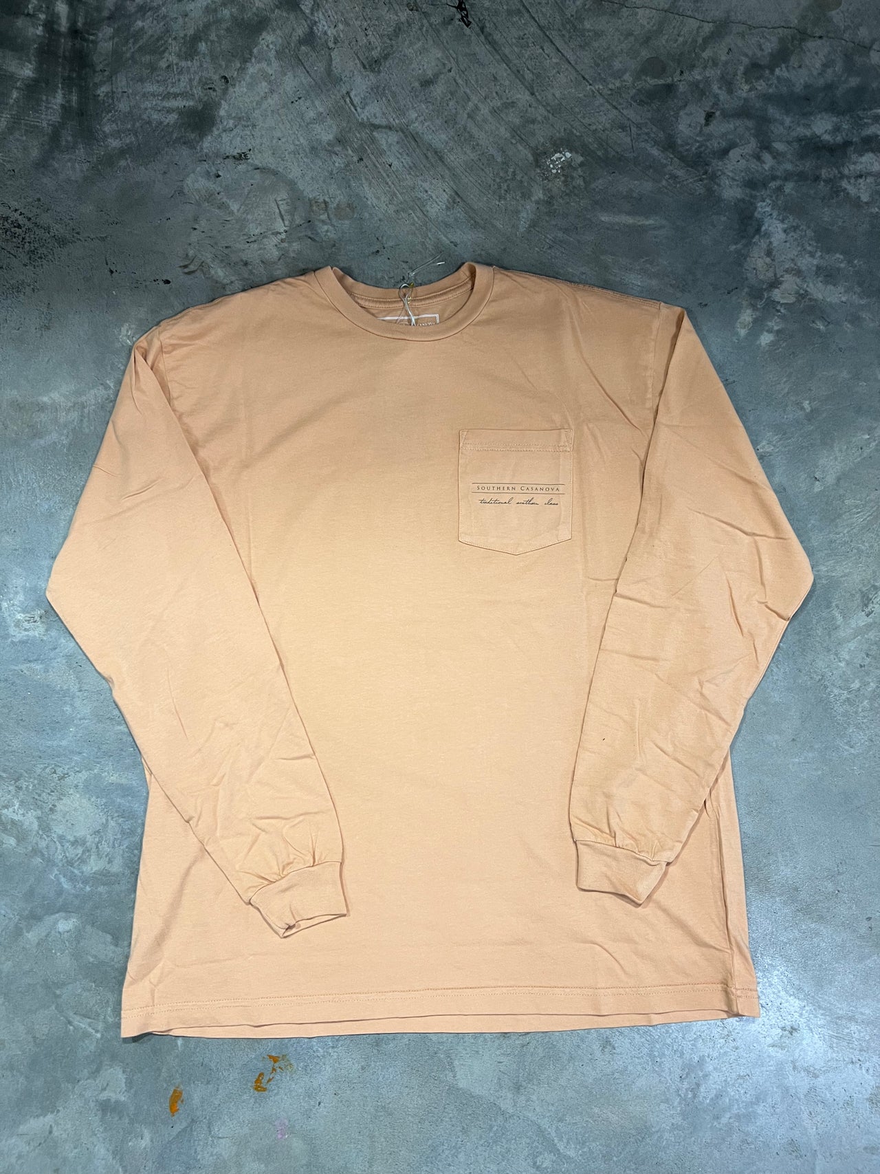 Southern Casanova Duck Hole LS Tee - Terracotta