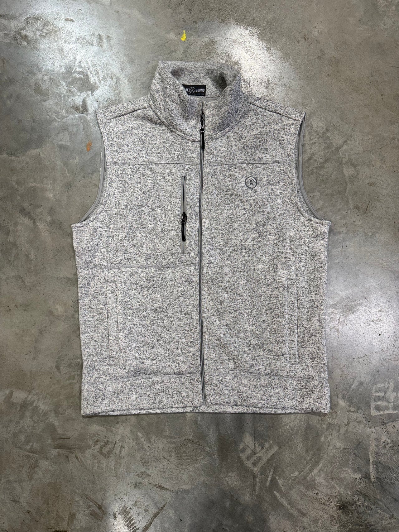 Home Bound Vest - Heathered Grey