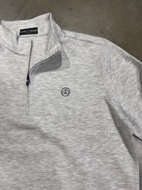 Thumbnail for Home Bound Quarter Zip - Heathered Grey