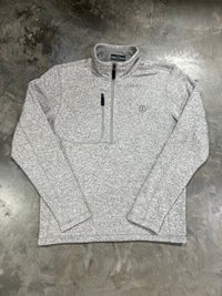 Thumbnail for Home Bound Quarter Zip - Heathered Grey