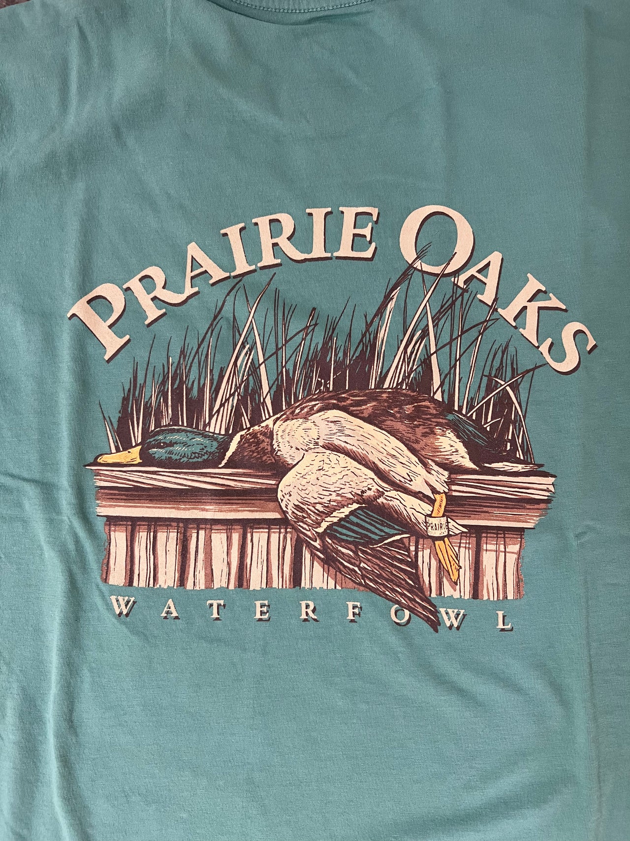 Mallard In The Blind SS Tee - Spruce Green