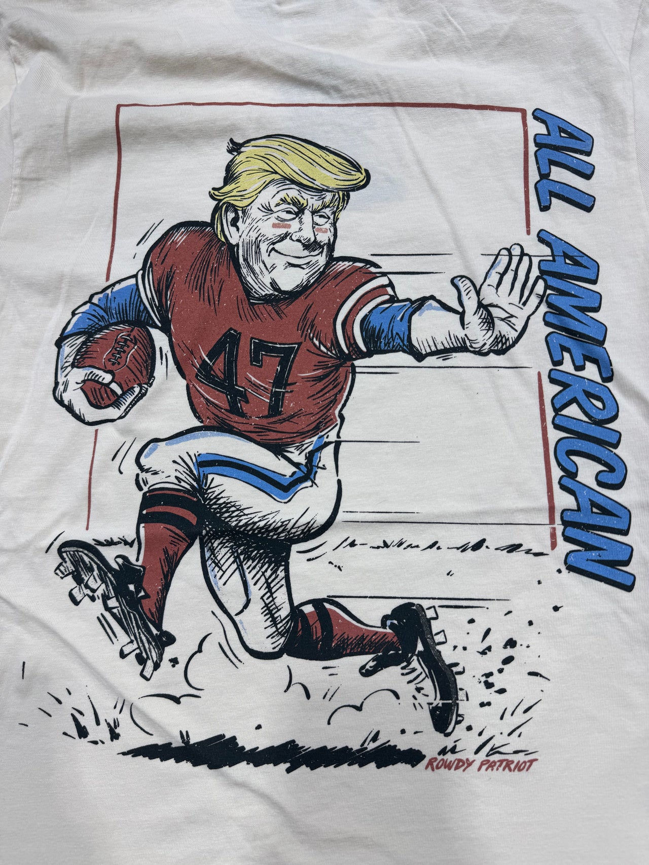 All American SS Tee- Ivory