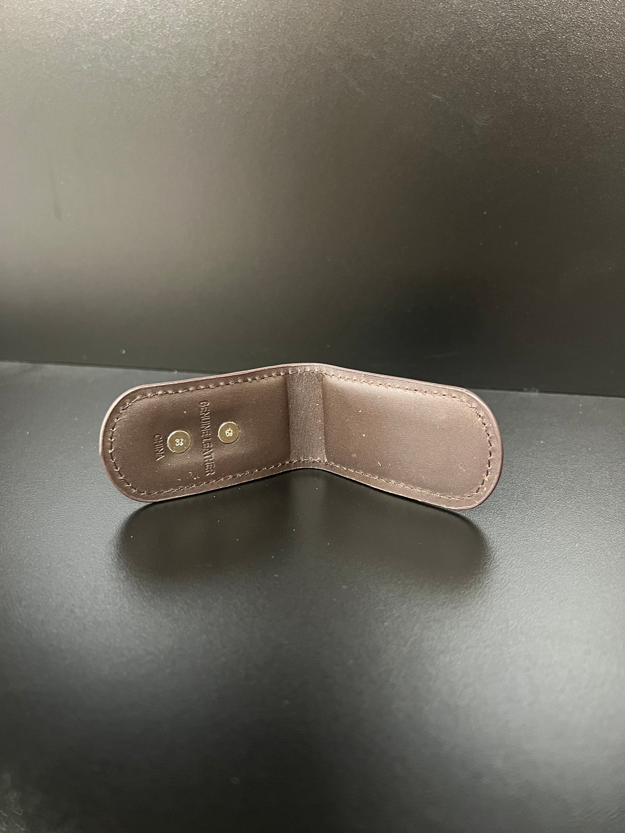 Brown Old School Money Clip - Lab