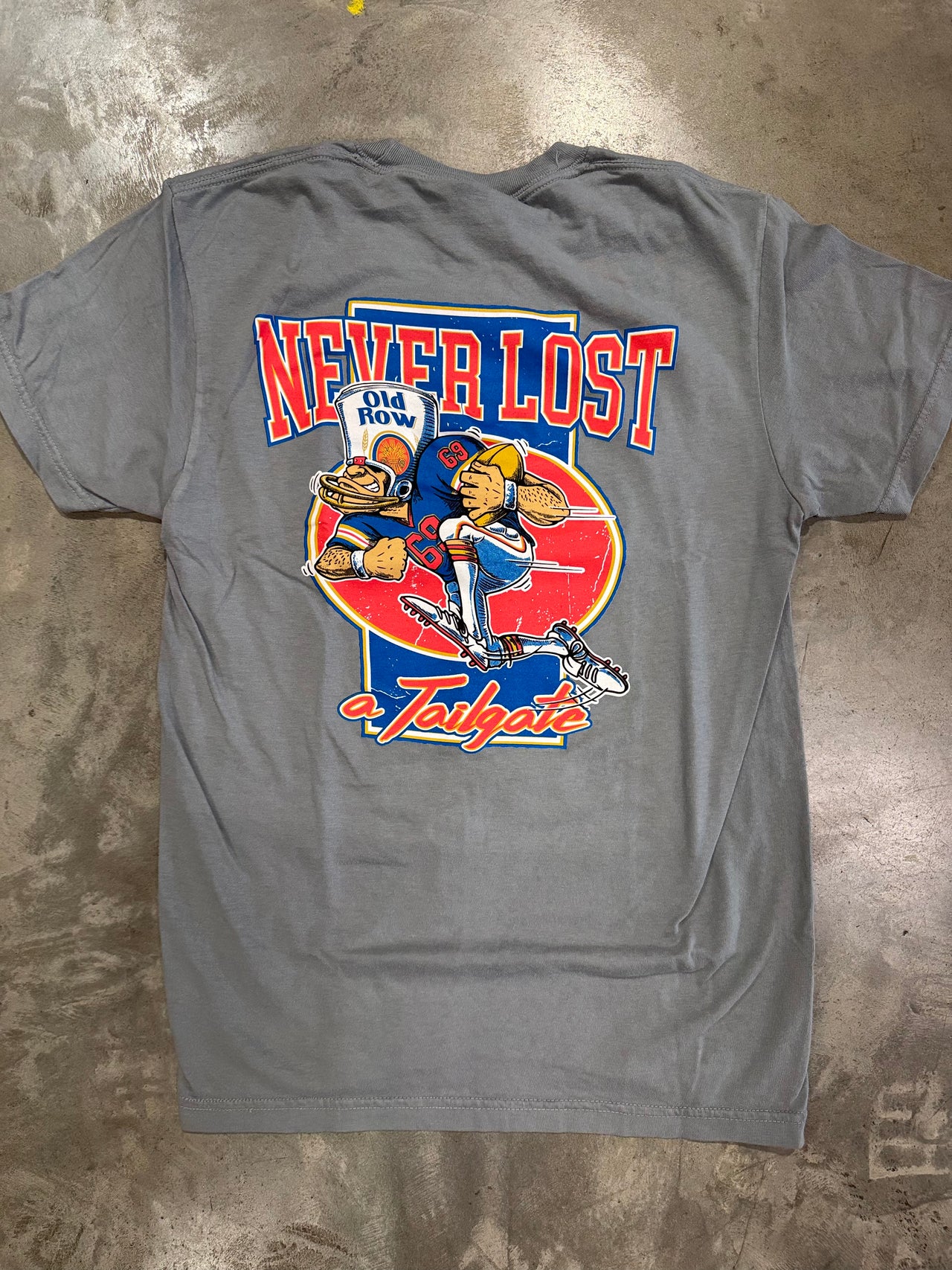 Neve Lost A Tailgate SS Tee - Grey