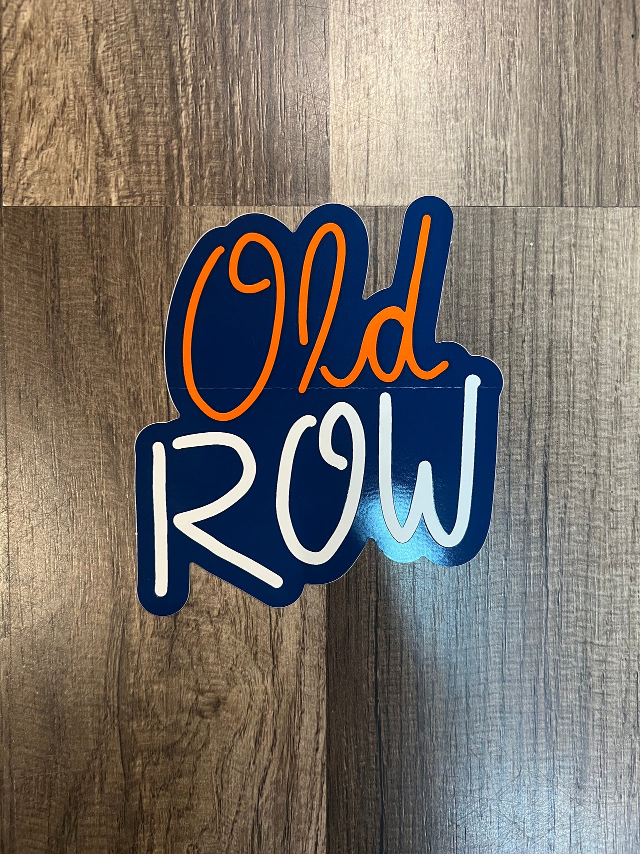 Old Row Decal - Retro